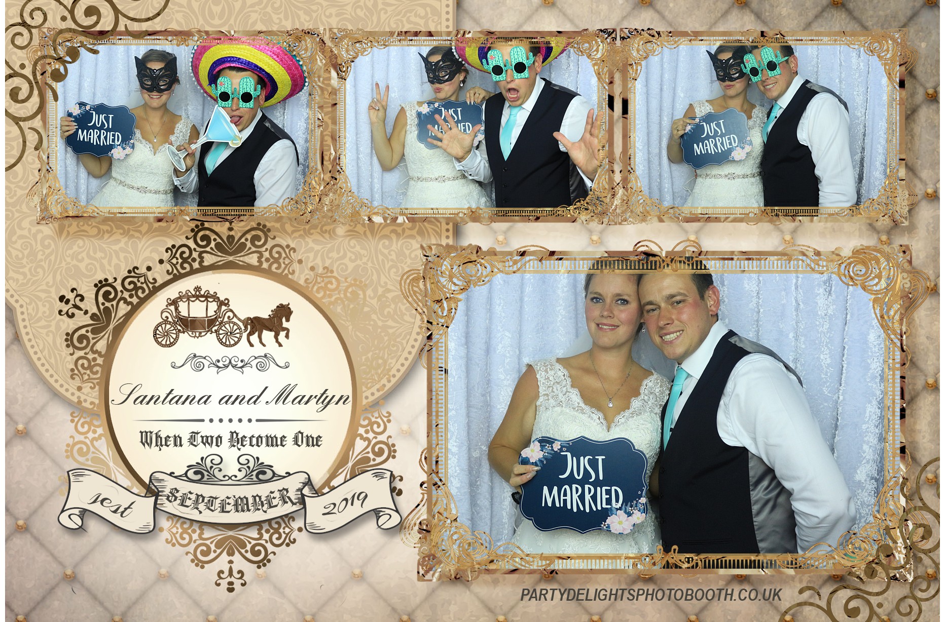 Martyn and Santana’s Wedding - Prints | View more photos from the event at gallery.partydelightsphotobooth.co.uk/u/PartyDelightsPhotoBooth/Martyn-and-Santana’s-Wedding-Prints